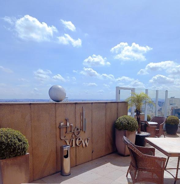 International Plaza Rooftot The View Paulista Apartment เซาเปาโล ภายนอก รูปภาพ